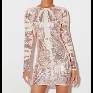 Lulus sequin dress